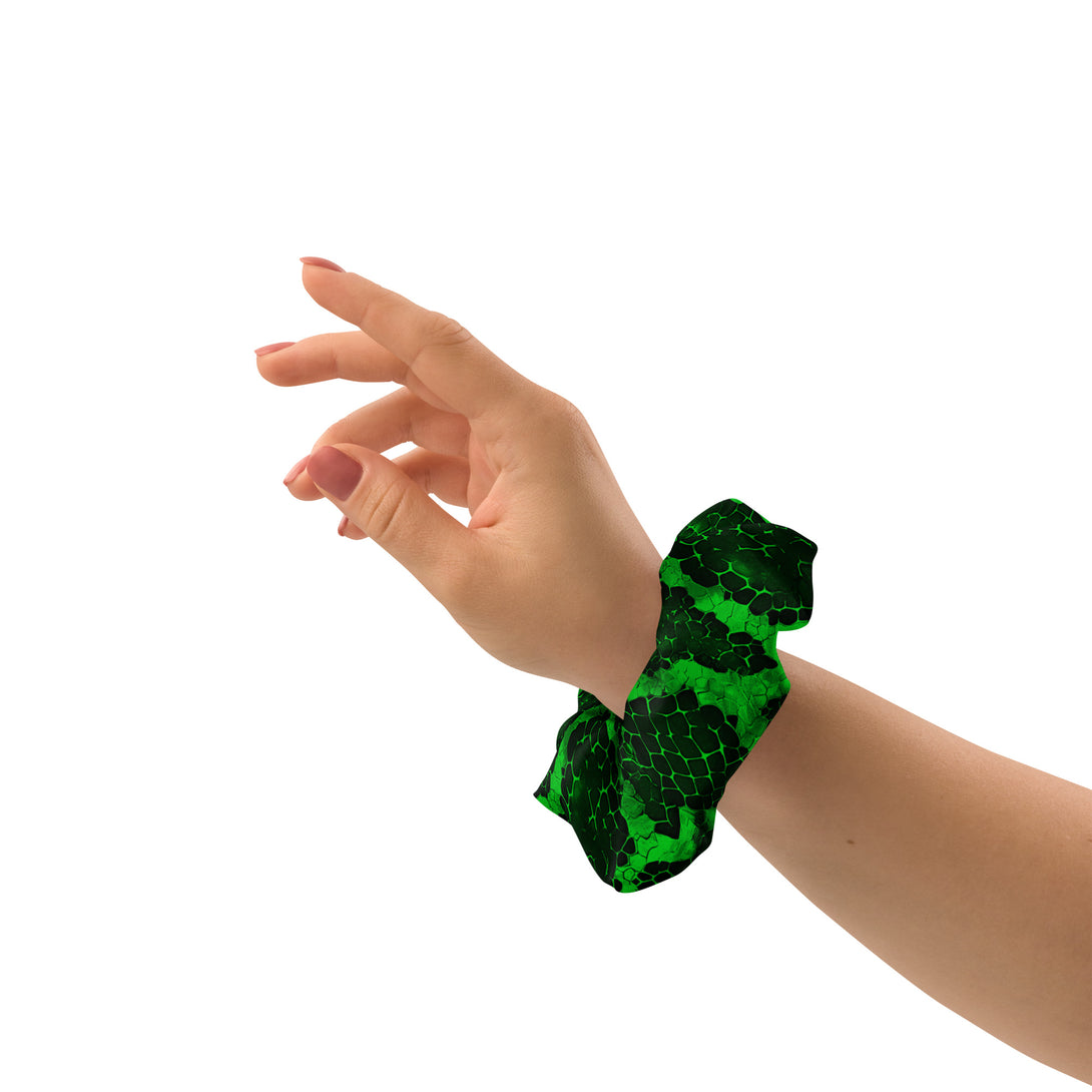 Venom Vibe Snake Skin Scrunchie