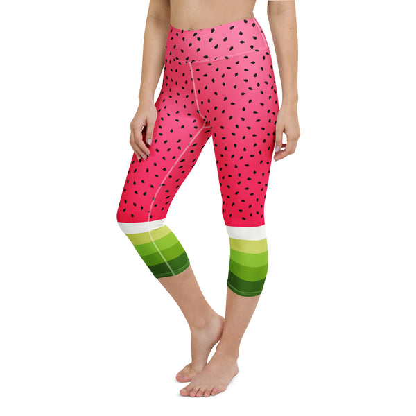 Watermelon Sugar Pop Yoga Capris