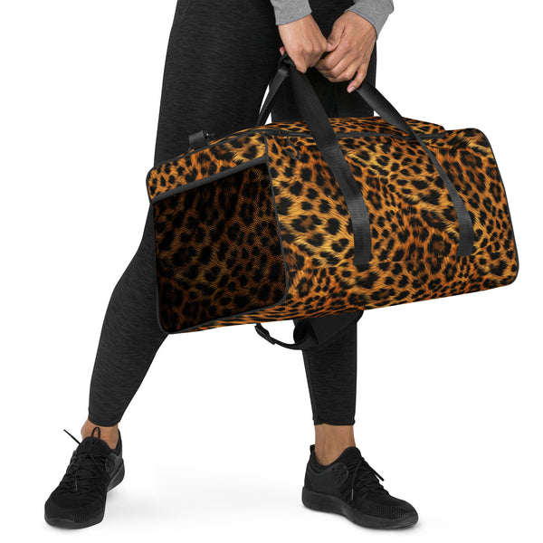 Wild Aura Leopard Duffle bag