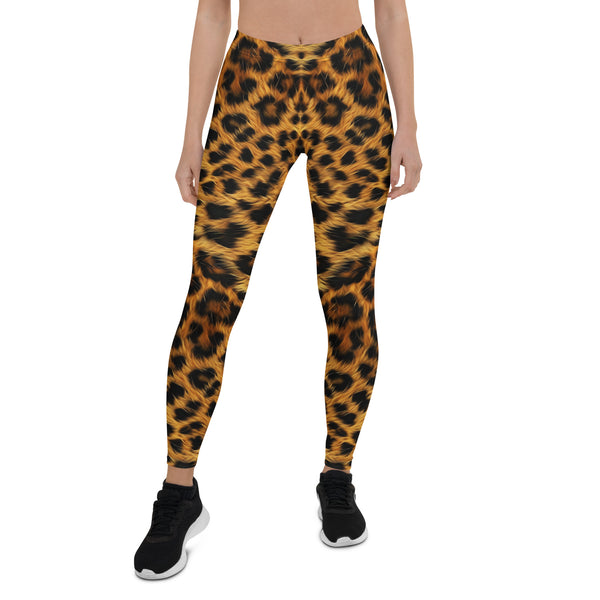 Wild Aura Leopard Leggings