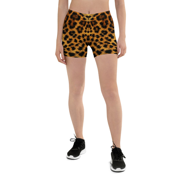 Wild Aura Leopard Shorts