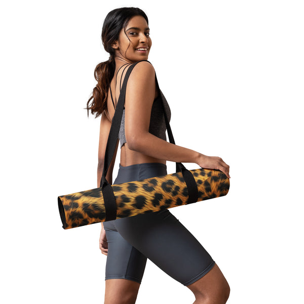 Wild Aura Leopard Yoga Mat