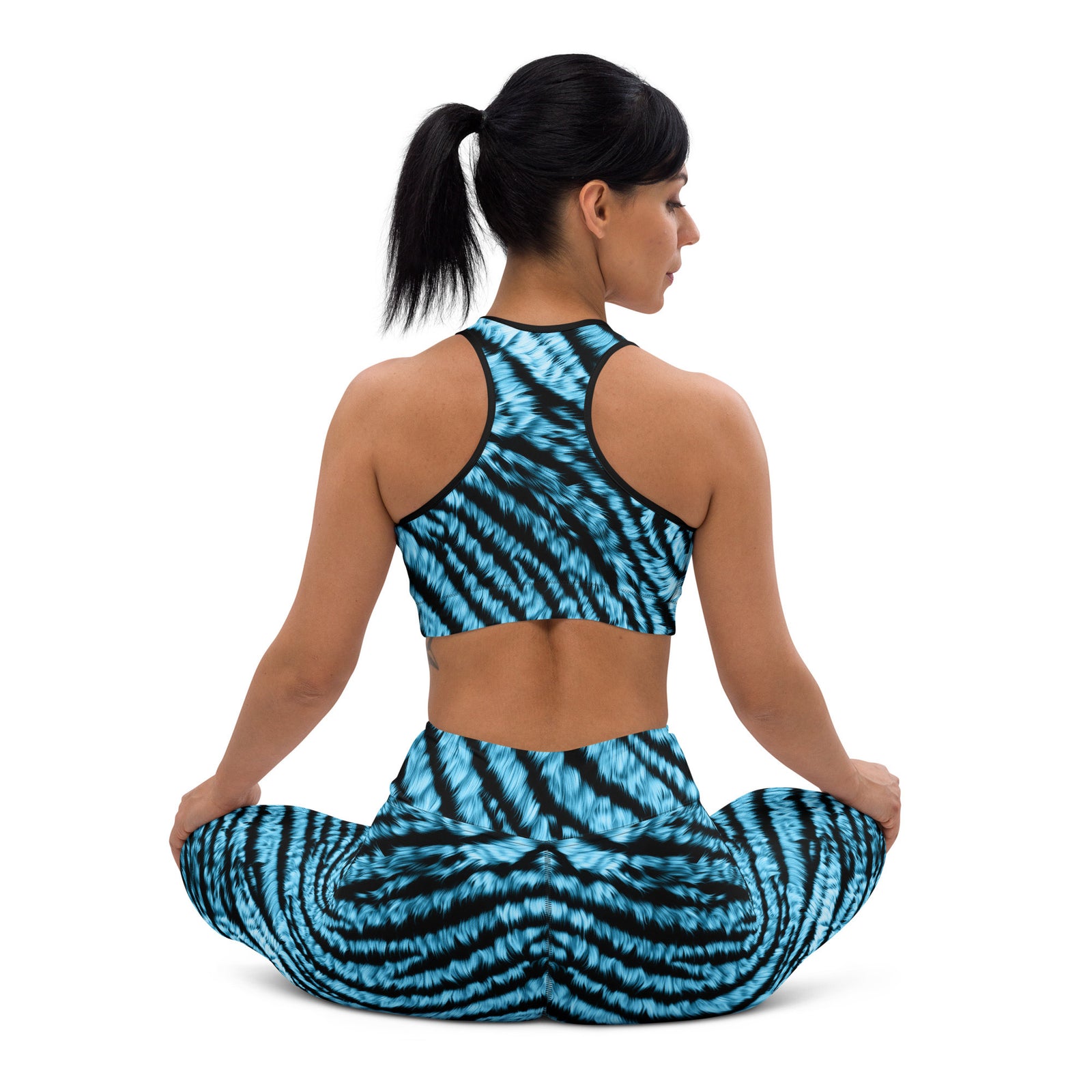 Wild Streak Tiger Print Sports Bra