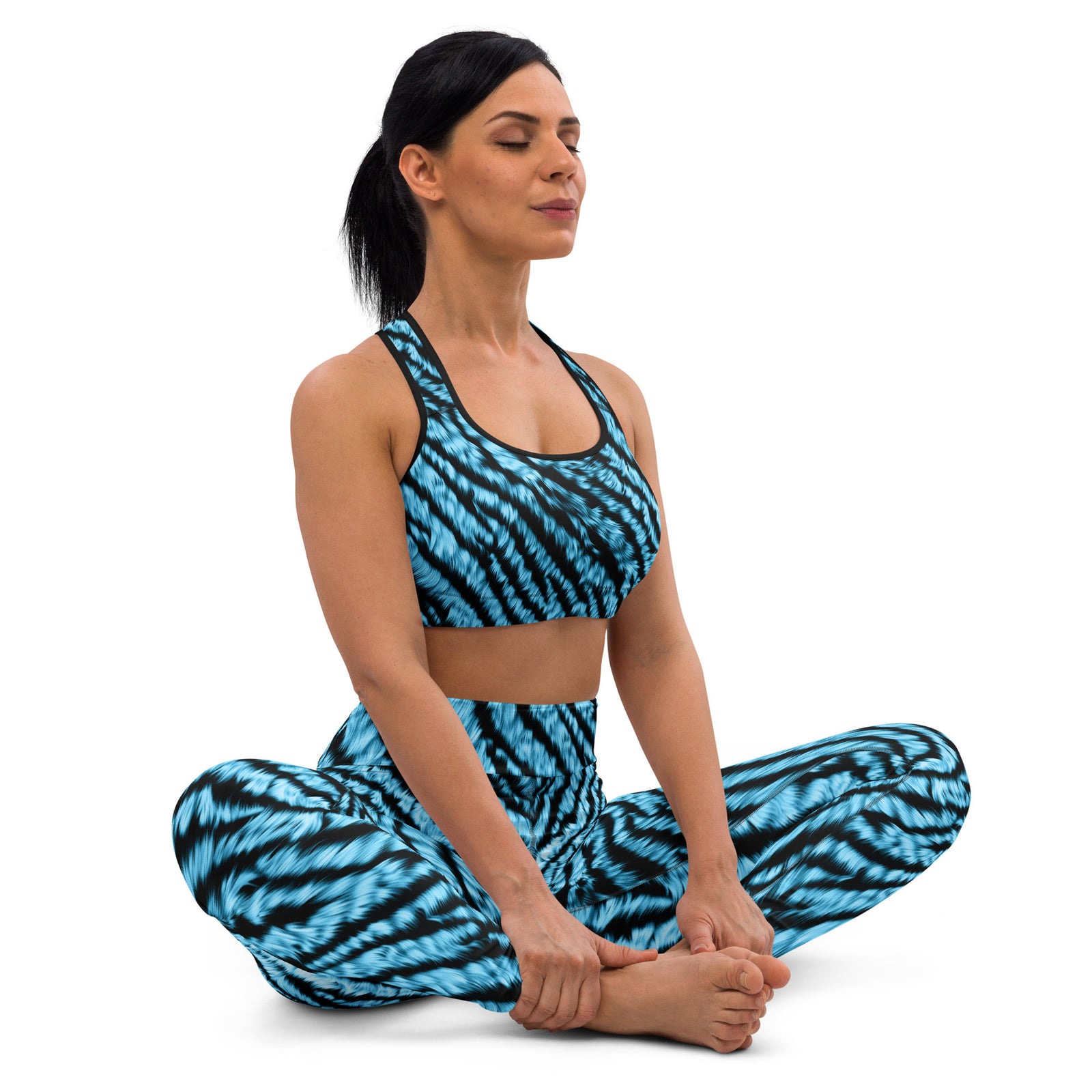Wild Streak Tiger Print Sports Bra