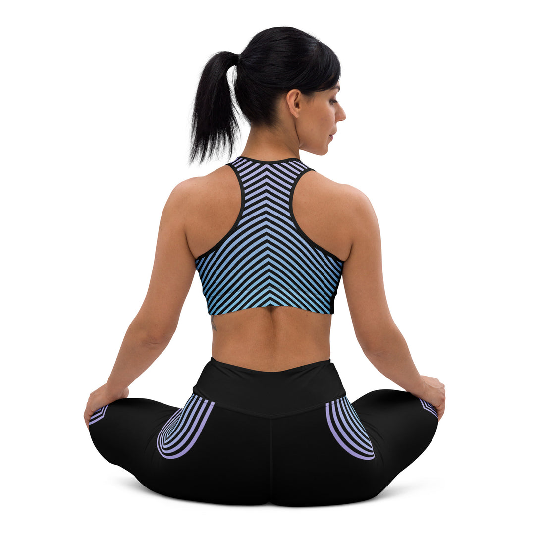 Zen Line Gradient Yoga Leggings