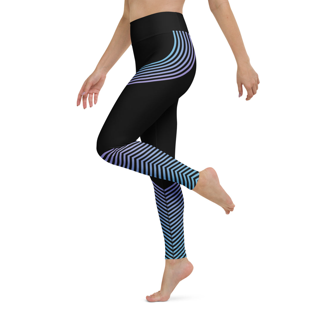 Zen Line Gradient Yoga Leggings