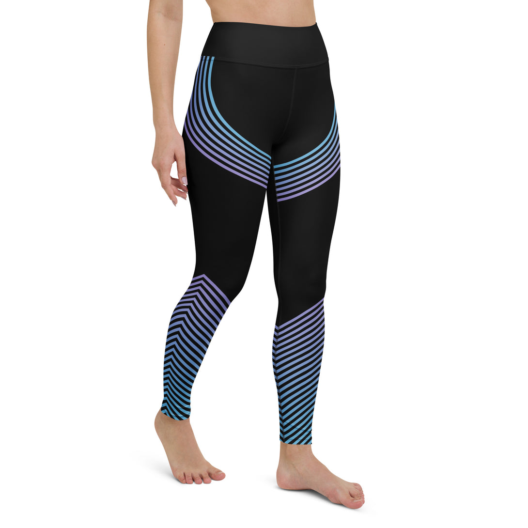 Zen Line Gradient Yoga Leggings